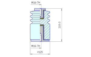 Изолятор И8-125 УХЛ3